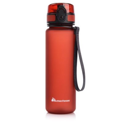 Bidon sportowy METEOR czerwony 500 ml