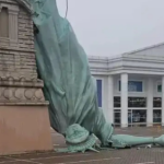 Silny wiatr w Brazylii zniszczył replikę Statuy Wolności – Guaíba, 15 grudnia