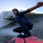 Wideo z Nazaré Big Wave Challenge 2025: Justine Dupont i fale 15 m