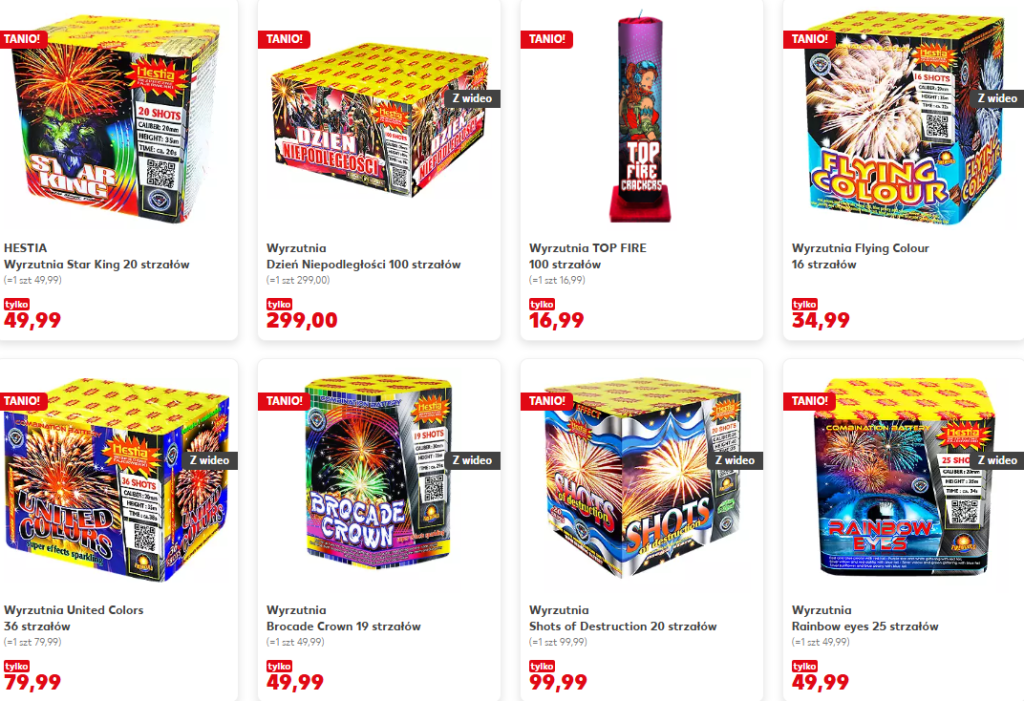 Fajerwerki w Kauflandzie we Wrocławiu: oferta tygodnia 27–31 grudnia 2025