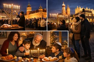 Chanuka kończy się 22 grudnia 2025 po zachodzie słońca. Sprawdź, gdzie odbywają się wydarzenia w Warszawie, Krakowie i Łodzi oraz jak Chanuka obchodzona jest publicznie i w domach.