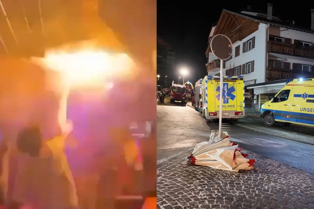 Pożar w Crans-Montana w noc sylwestrową 2026: nowe zdjęcia i nagrania z miejsca tragedii