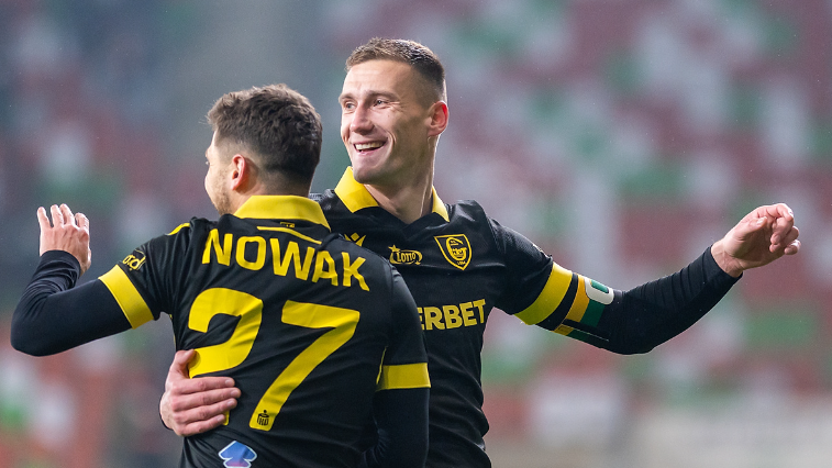 Skrót i gole: Zagłębie Lubin – GKS Katowice 0:2. Statystyki meczu i tabela Ekstraklasy po 19. kolejce
