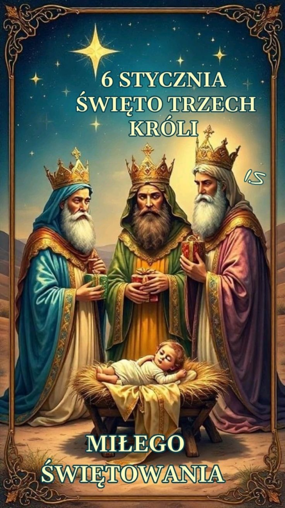 Święto Trzech Króli w Polsce 2026: tradycje oraz życzenia w wierszach, SMS-ach i GIF-ach