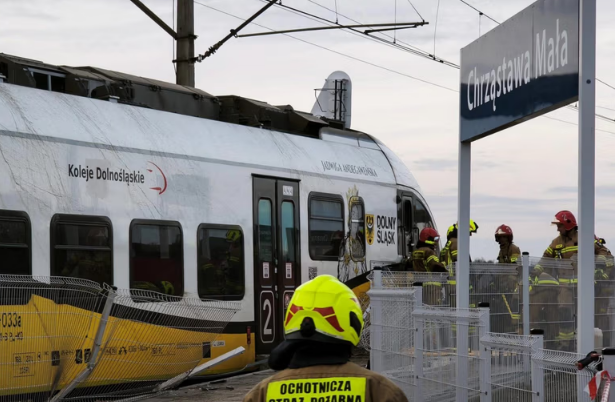 Wypadek na przejeździe kolejowym w Chrząstawie Małej: co wydarzyło się na ul. Pięknej?