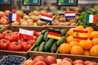 Nowe oznaczenia owoców i warzyw w Polsce 2026: dlaczego przy ladach pojawią się flagi i co to zmieni w zakupach