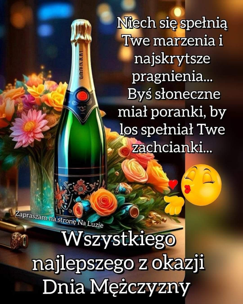 Życzenia na Dzień Mężczyzny 2026: SMS-y, krótkie życzenia, kartki, obrazki i GIF-y