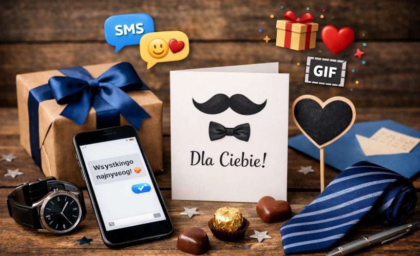 Życzenia na Dzień Mężczyzny 2026: SMS-y, krótkie życzenia, kartki, obrazki i GIF-y