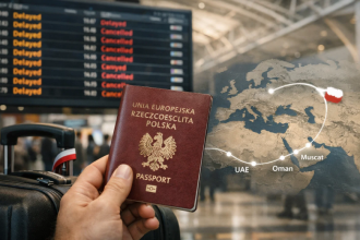 Jak Polacy mogą wyjechać z ZEA i wrócić do Polski w 2026: kontakty ambasady, numer alarmowy, trasa przez Oman (Maskat)