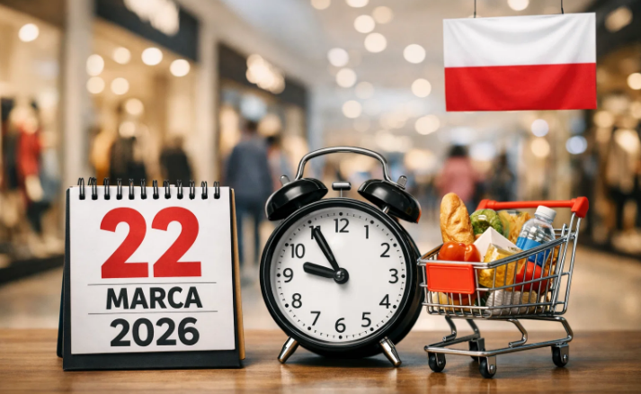 Czy jutro jest niedziela handlowa? 22 marca 2026 sprawdzamy, które sklepy mogą być otwarte