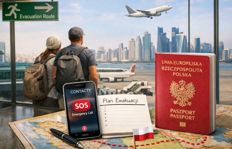 Jak Polacy w Katarze mogą szybko wrócić do Polski w 2026 roku przy nagłych zakłóceniach lotów: kontakty, algorytm działania, trasy awaryjne