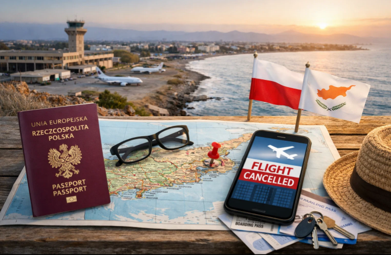 Polacy na Cyprze: gdzie szukać pomocy i jak wrócić do Polski w 2026 roku, gdy połączenia lotnicze zaczynają się sypać przez napięcia wokół Iranu