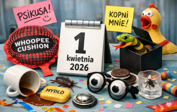 Żarty na Prima Aprilis 2026 — najlepsze pomysły na 1 kwietnia dla znajomych, do domu i do pracy