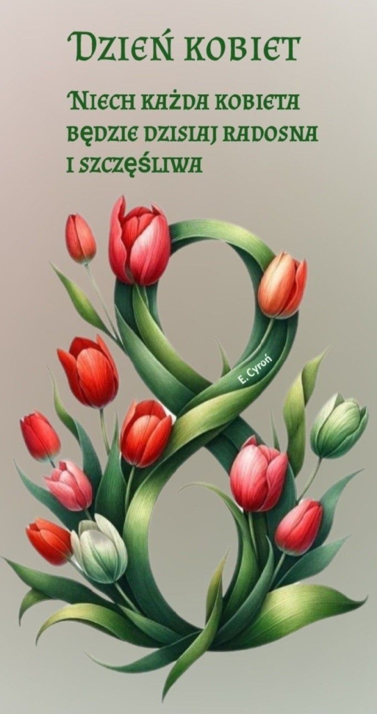 Życzenia na Dzień Kobiet 2026: SMS-y, krótkie życzenia, kartki, obrazki i GIF-y