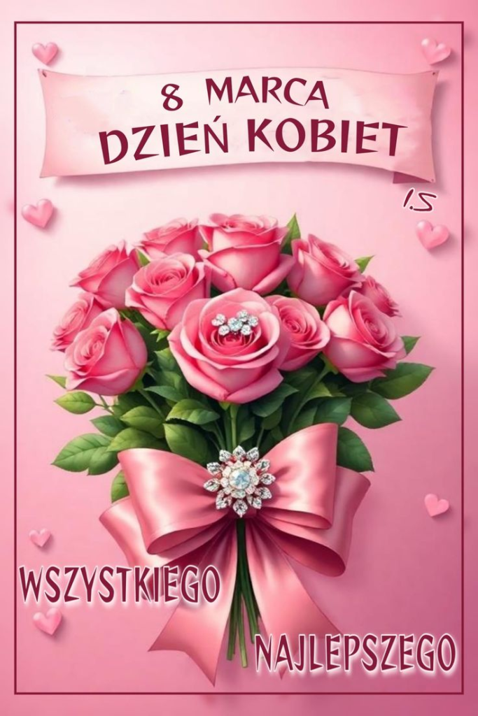Życzenia na Dzień Kobiet 2026: SMS-y, krótkie życzenia, kartki, obrazki i GIF-y
