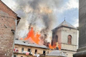 Atak dronów na Lwów. Gdzie uderzyły rosyjskie Shahedy i co stało się w centrum miasta?