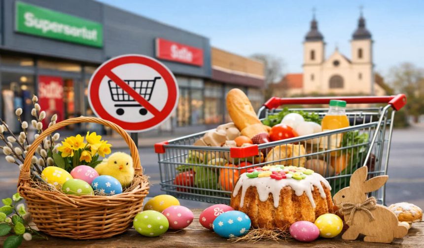 Sklepy w Wielką Sobotę 2026 i Wielkanoc – co będzie otwarte, a gdzie obowiązuje zakaz handlu?