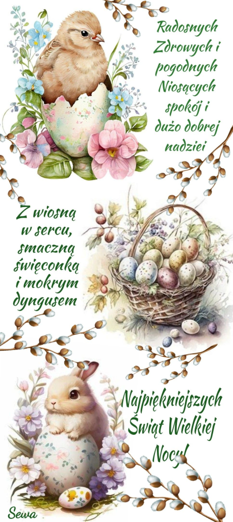 Życzenia wielkanocne 2026: SMS-y, krótkie życzenia, kartki, obrazki i GIF-y