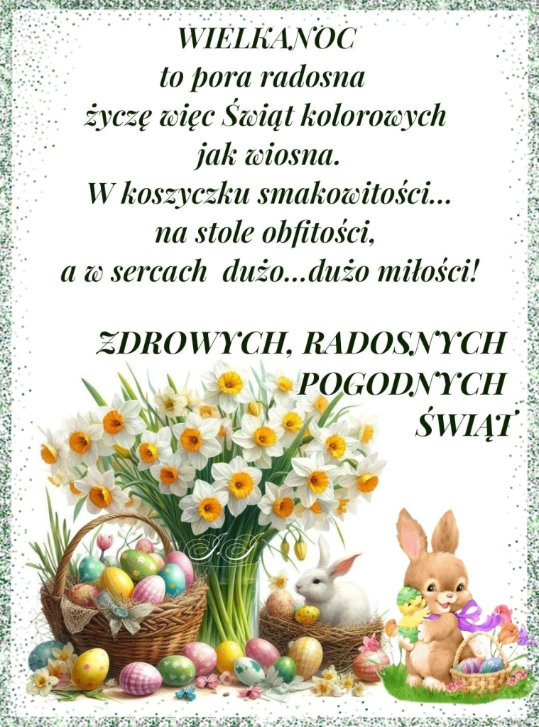 Życzenia wielkanocne 2026: SMS-y, krótkie życzenia, kartki, obrazki i GIF-y