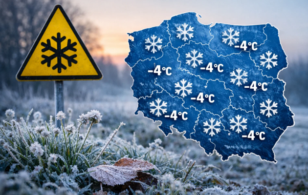 Alert IMGW przed przymrozkami. Gdzie w Polsce temperatura przy gruncie spadnie do -4 stopni?