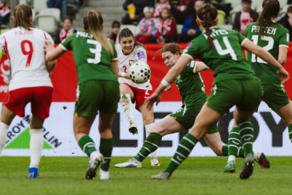 Irlandia – Polska 0:1. Polki znów bez punktów, a awans na mundial coraz bardziej się oddala