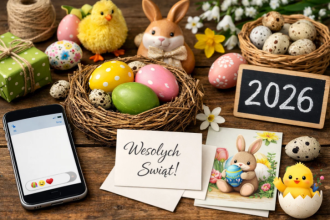 Życzenia wielkanocne 2026: SMS-y, krótkie życzenia, kartki, obrazki i GIF-y
