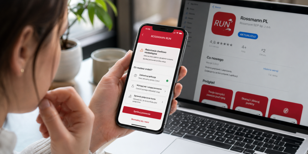 Rossmann Run 2026: nie widzisz zapisów w aplikacji? Sprawdź, dlaczego nie ma zakładki