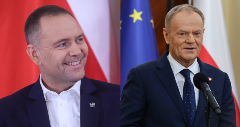 Sondaż IBRiS: Karol Nawrocki czy Donald Tusk — kto zyskał, a czyje notowania znów spadły?