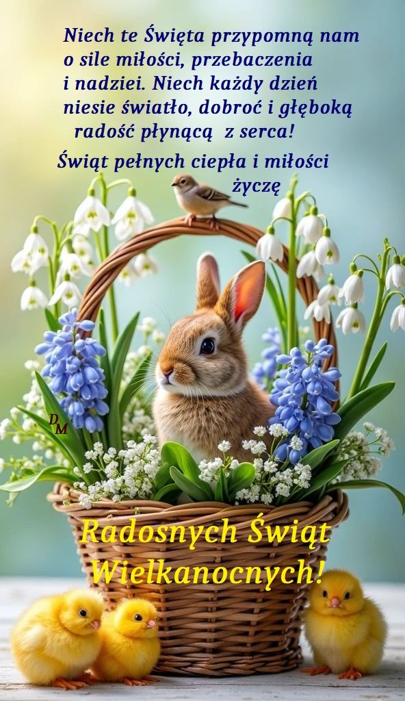 Życzenia wielkanocne 2026: SMS-y, krótkie życzenia, kartki, obrazki i GIF-y