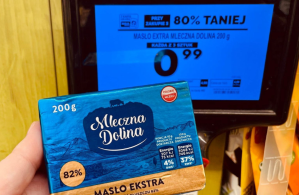 Masło za 0,99 zł w Biedronce i Lidlu. Skąd tak niska cena i czy to początek nowej wojny cenowej?