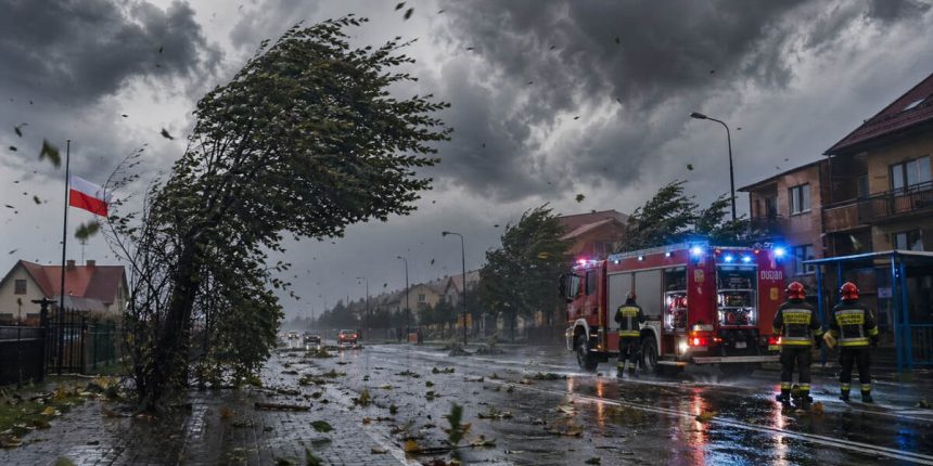 Silny wiatr w Polsce. Gdzie obowiązują alerty IMGW dla 9 województw i kiedy pogoda się zmieni?