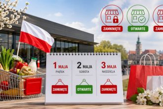Majówka 2026: czy sklepy będą otwarte 1, 2 i 3 maja? Sprawdź, kiedy zrobić zakupy
