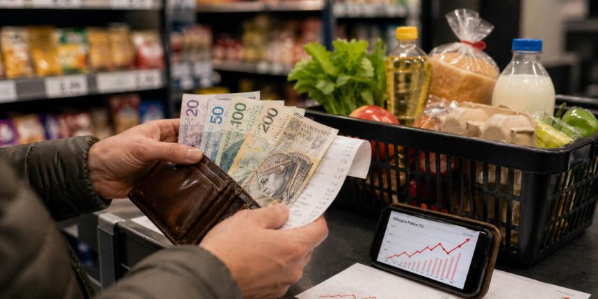 Inflacja w kwietniu 2026 wyższa od prognoz. Co dane GUS oznaczają dla cen, kredytów i stóp procentowych