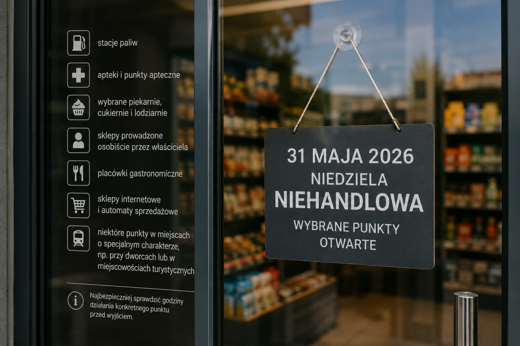 Sklepy otwarte 31 maja? Sprawdź, czy w niedzielę zrobisz zakupy w Biedronce, Lidlu i Żabce