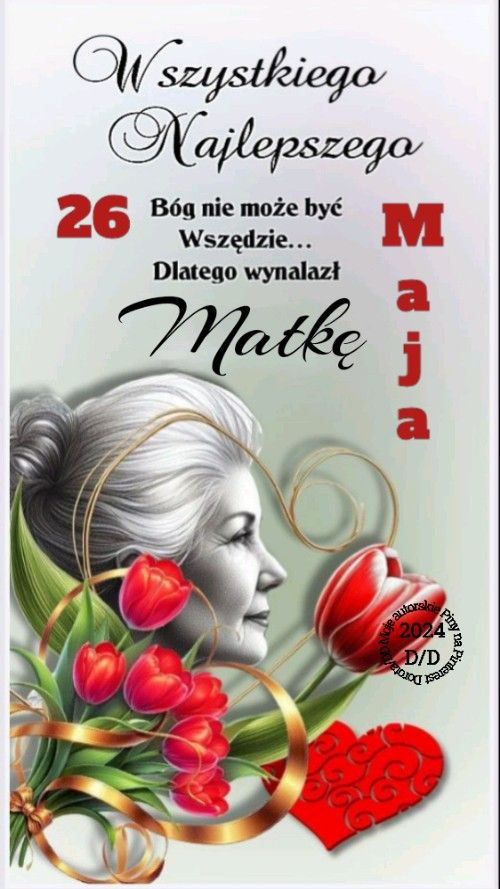 Dzień Matki 2026 w Polsce: piękne SMS-y, krótkie życzenia, kartki, obrazki i GIF-y dla mamy