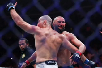 Strickland – Chimaev WIDEO. Skrót walki i momenty, które przesądziły o sensacji na UFC 328