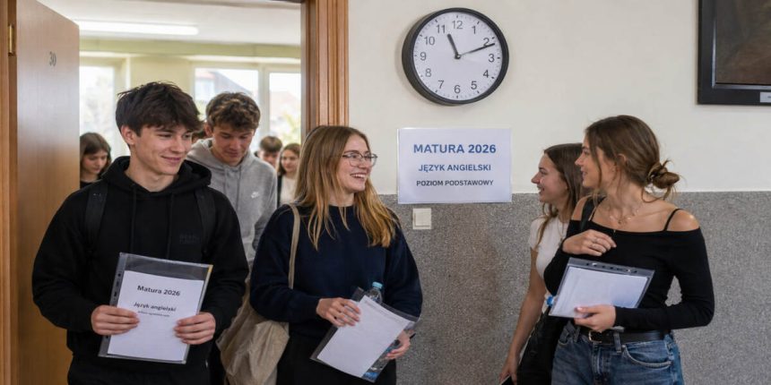 Matura z angielskiego 2026. Uczniowie wyszli przed czasem. Co było w arkuszu?