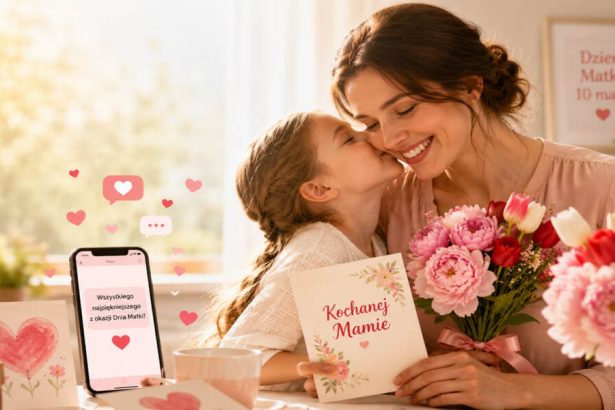 Dzień Matki 2026 w Polsce: piękne SMS-y, krótkie życzenia, kartki, obrazki i GIF-y dla mamy