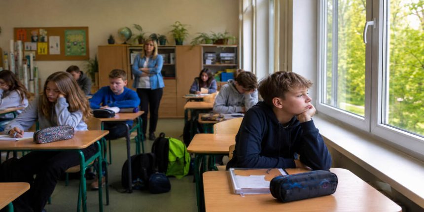 Egzamin ósmoklasisty 2026: czy klasy 1-8 mają wolne? Rodzice mówią o szkolnej „przechowalni”
