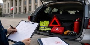 Apteczka w samochodzie obowiązkowa w 2026 roku. Od kiedy nowe przepisy i jaki mandat grozi kierowcom?