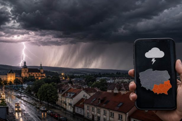 Burze w Polsce 16 maja. Gdzie obowiązują ostrzeżenia IMGW i alert RCB?