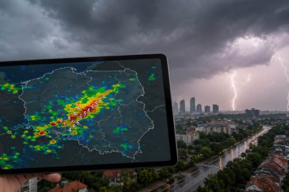 Gdzie jest burza? Radar burz pokazuje wyładowania nad Polską 24 maja