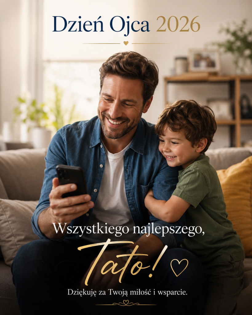 Dzień Ojca 2026: SMS-y, krótkie życzenia, kartki, obrazki i GIF-y
