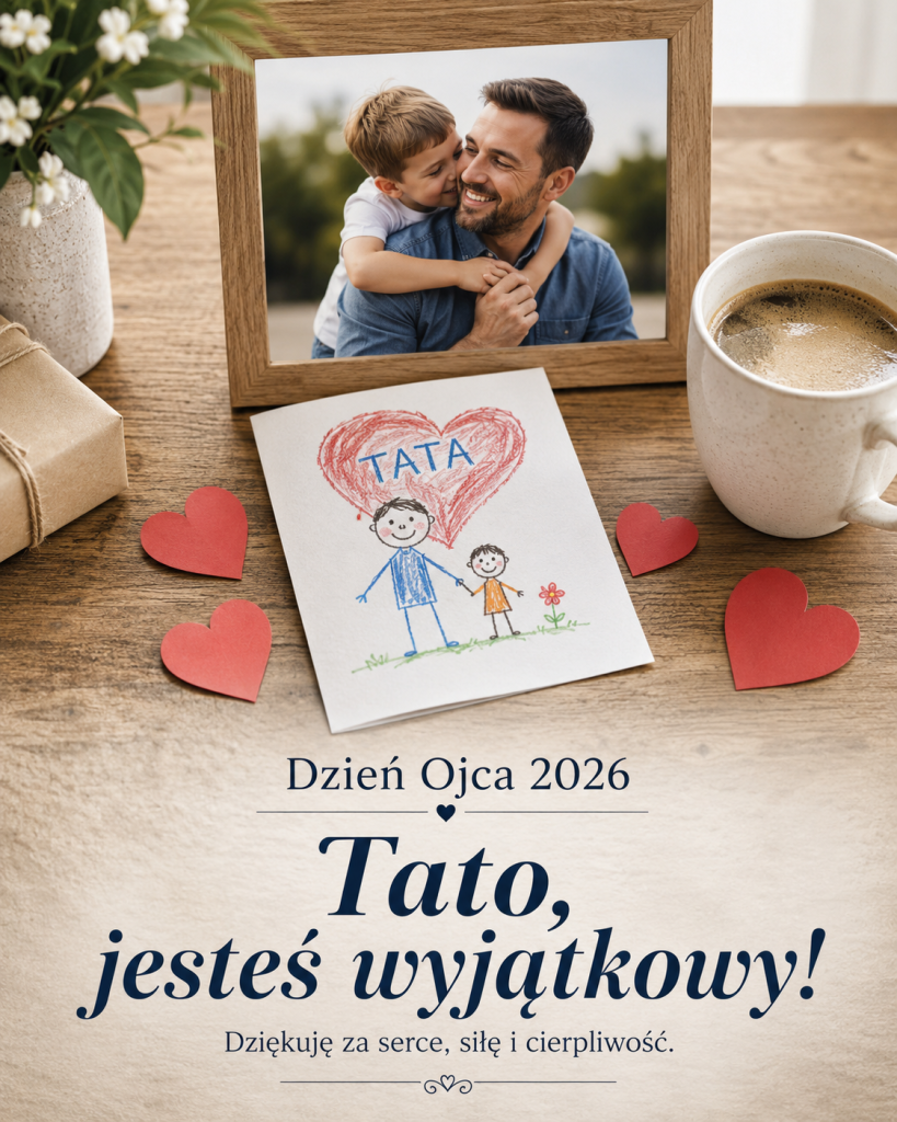 Dzień Ojca 2026: SMS-y, krótkie życzenia, kartki, obrazki i GIF-y