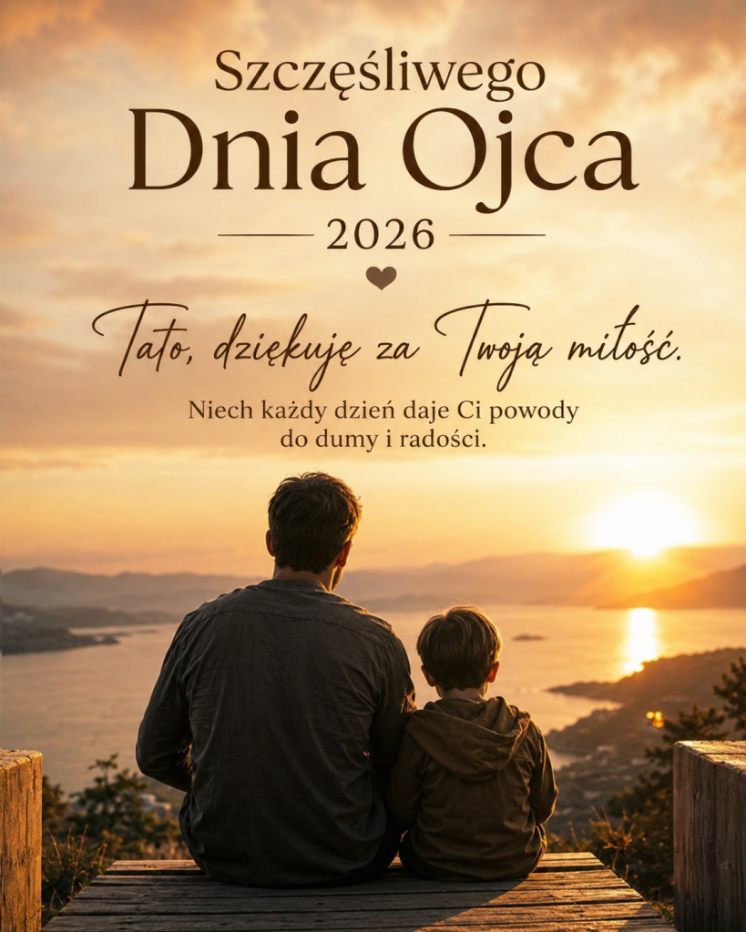 Dzień Ojca 2026: SMS-y, krótkie życzenia, kartki, obrazki i GIF-y