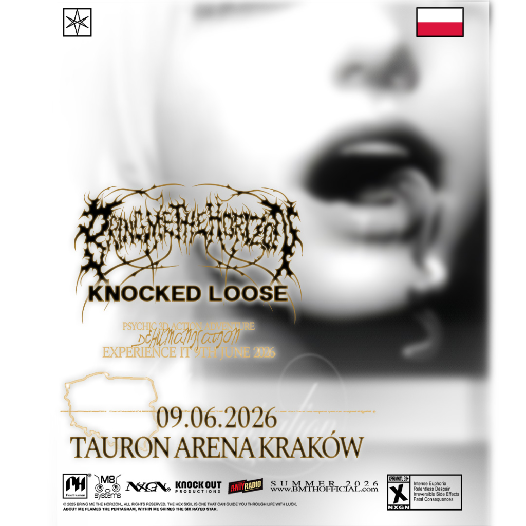 Bring Me The Horizon w Krakowie 2026: godziny, wejścia, bilety i dojazd do TAURON Areny