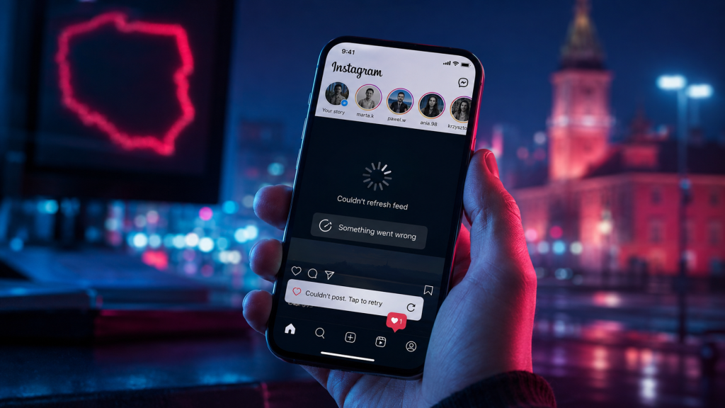 Awaria internetu dzisiaj w Polsce: Netia, Play, Netflix i Instagram nie działają? Sprawdź, co się dzieje