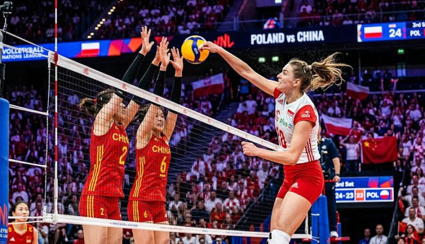 Polska – Chiny siatkarek 2026: o której mecz VNL i gdzie oglądać transmisję?
