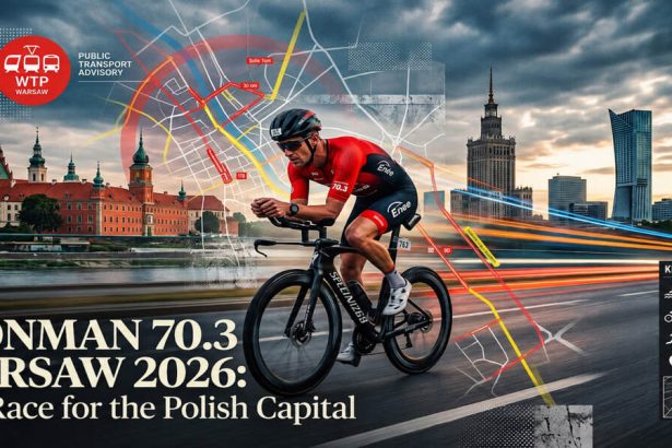 IRONMAN 70.3 Warsaw 2026: trasa, utrudnienia i zamknięte ulice 7 czerwca