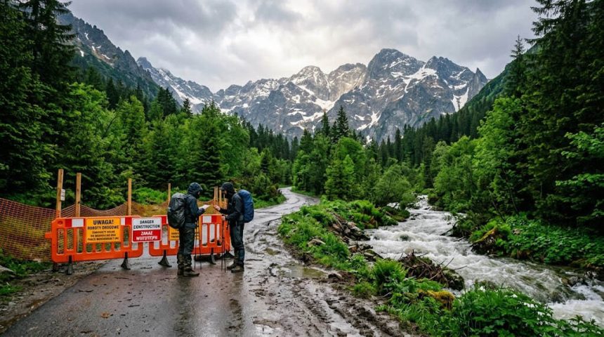 Tatry i Morskie Oko 9–10 czerwca. Utrudnienia, śnieg i warunki na szlakach